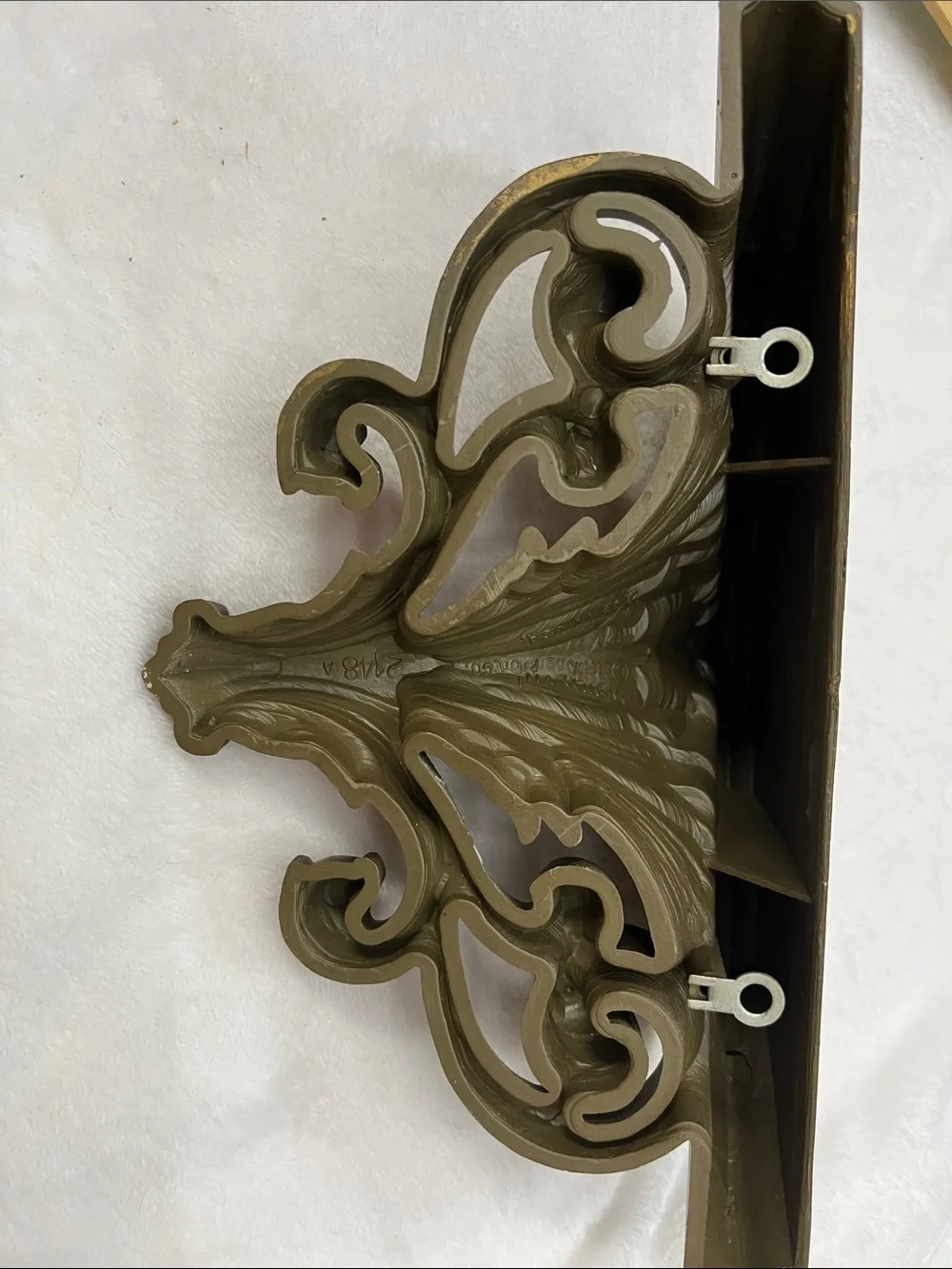 Vintage Gold Ornate Burwood Floating Shelf